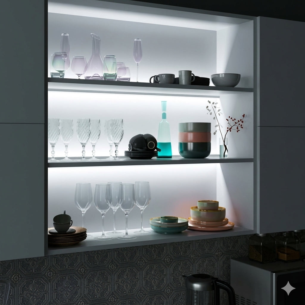 LED profil P9-1, 40×18x2000 mm