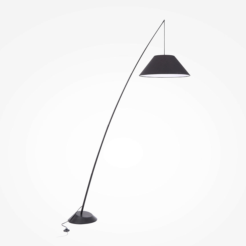 Podna svjetiljka CAMPANULA 2350x550x1730 1xE27 Crna