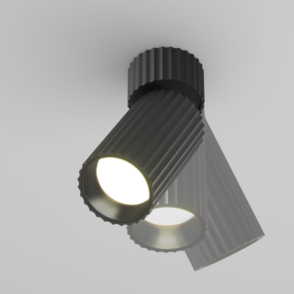 Stropna svjetiljka CALIPSO 136x56 1XGU10 crna
