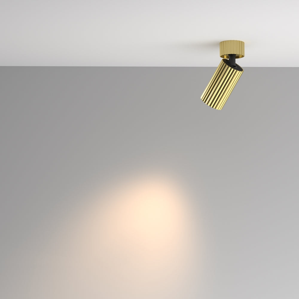 Stropna svjetiljka CALIPSO 136x56 1XGU10 mesing