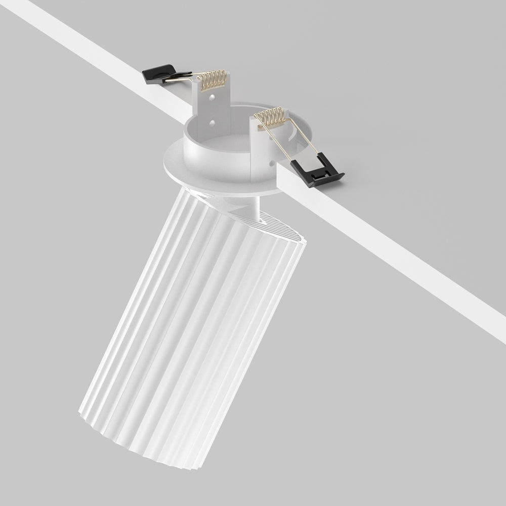 Ugradbena svjetiljka CALIPSO 144x56 1XGU10 bijela
