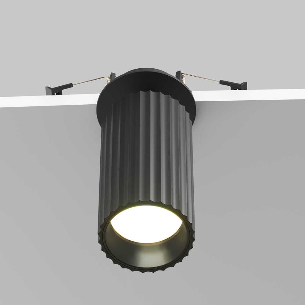 Ugradbena svjetiljka CALIPSO 144x56 1XGU10 crna