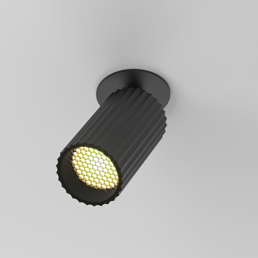 Ugradbena svjetiljka CALIPSO 144x56 1XGU10 crna