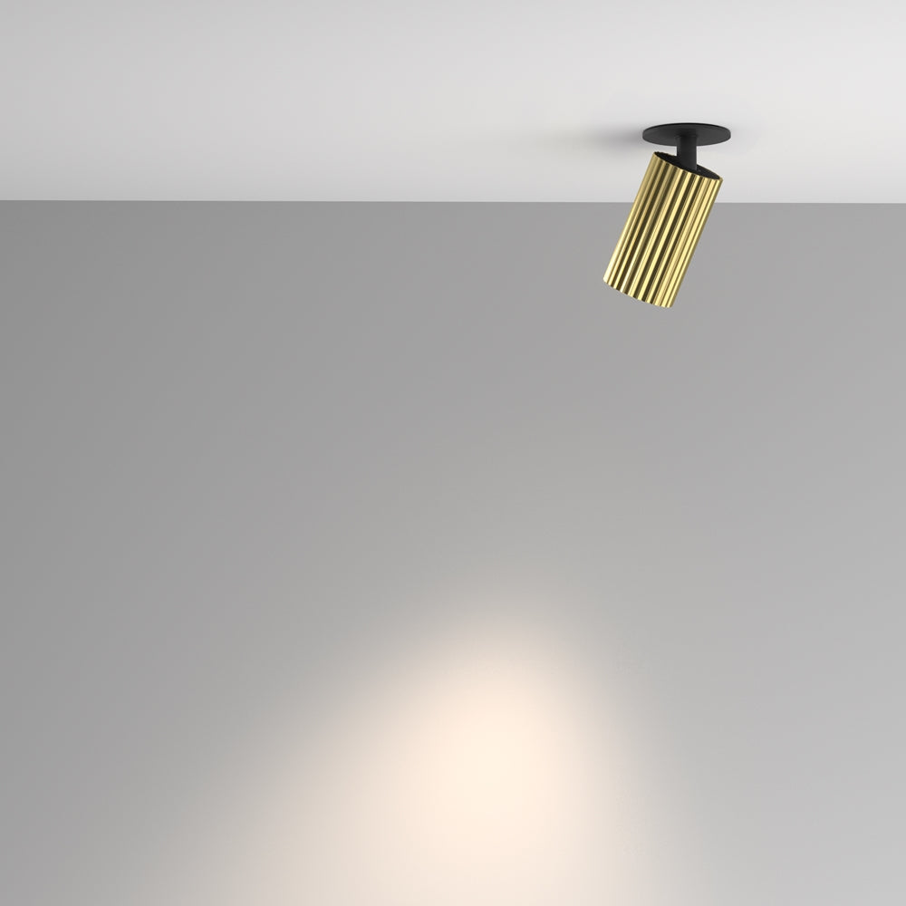 Ugradbena svjetiljka CALIPSO 144x56 1XGU10 mesing