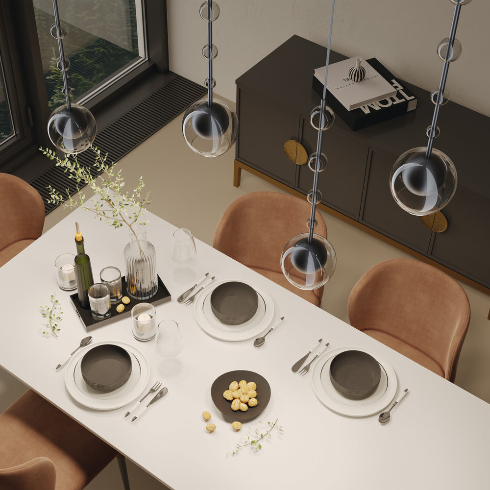 Viseća svjetiljka Ros 1XGU10 crna