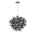 Viseća svjetiljka BALBO 1700x500 8XG9 KROM DIMLJENO STAKLO