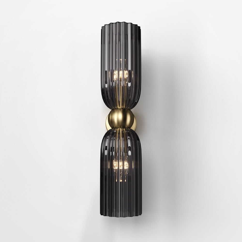 Zidna svjetiljka MAYTONI Antic, 2xE14, 435x180x100 mm, SIVA