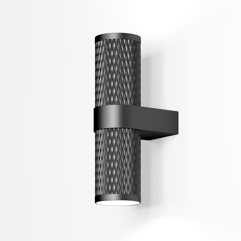 Zidna svjetiljka Focus Design 2XGU10 crna