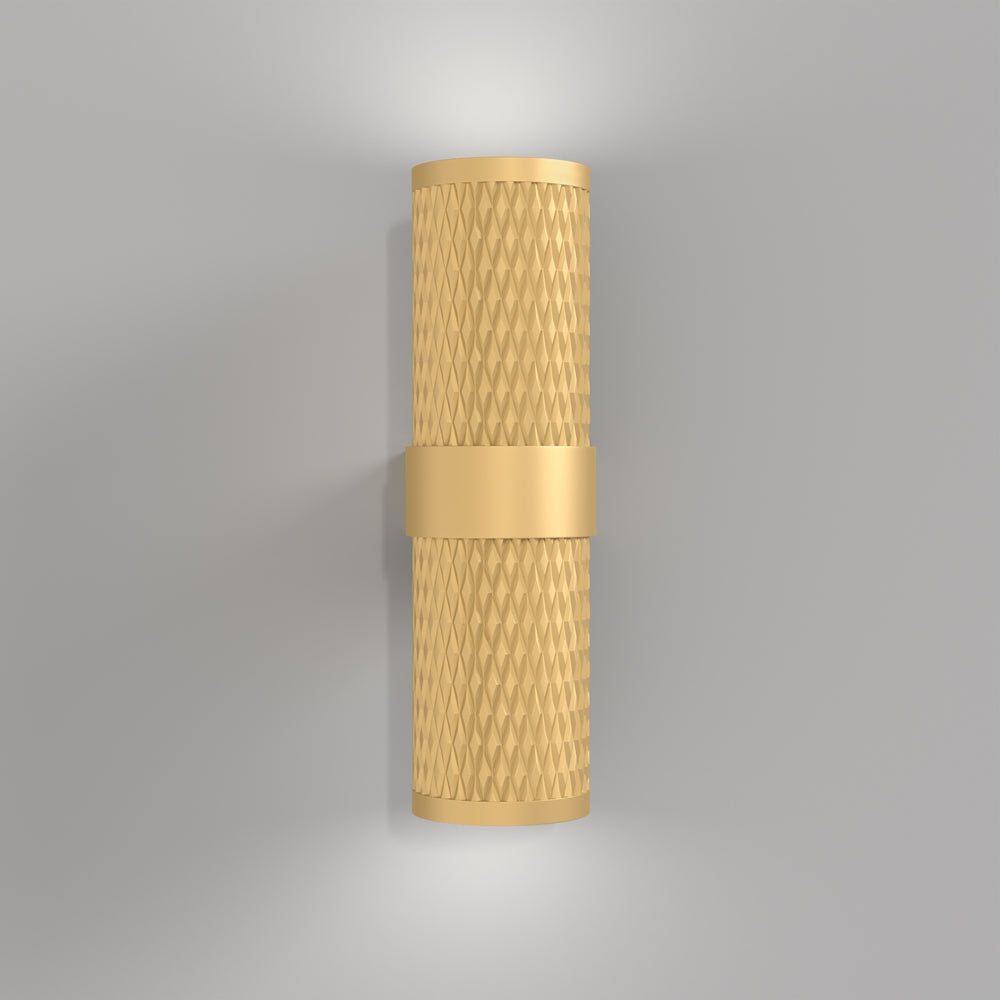 Zidna svjetiljka Focus Design 2XGU10 mat zlatna