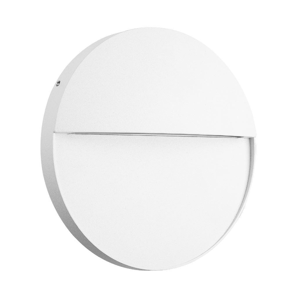 Mantra BAKER vanjska zidna LED svjetiljka 6W 3000K Ø160MM IP54 BIJELA