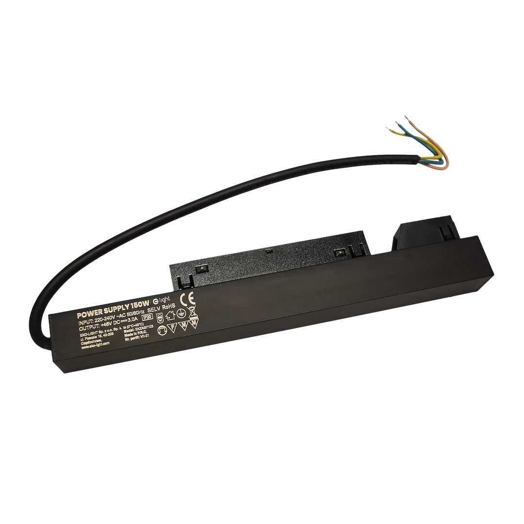 Napajanje 150W 48V 23CM za Magnetni sustav LARGE 20 mm širine, CRNO