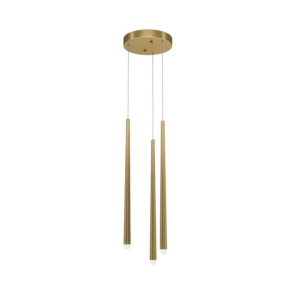 LED viseća svjetiljka Cascade 19W 2600-3500K Ø260mm MESING