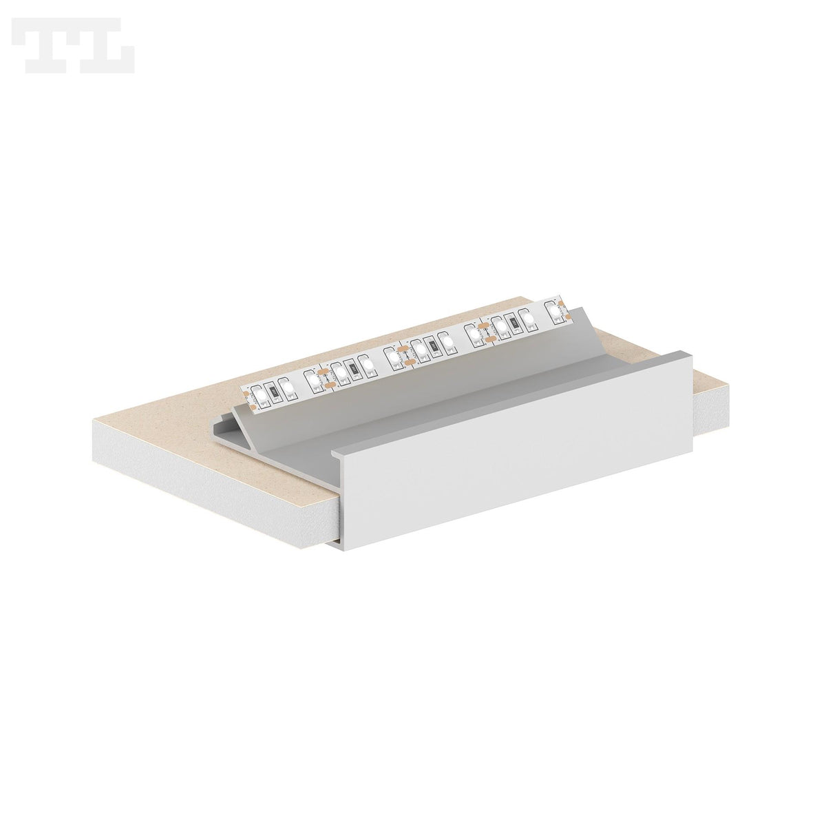 LED profil za gips ploče / knauf GK3-1, 2000 mm