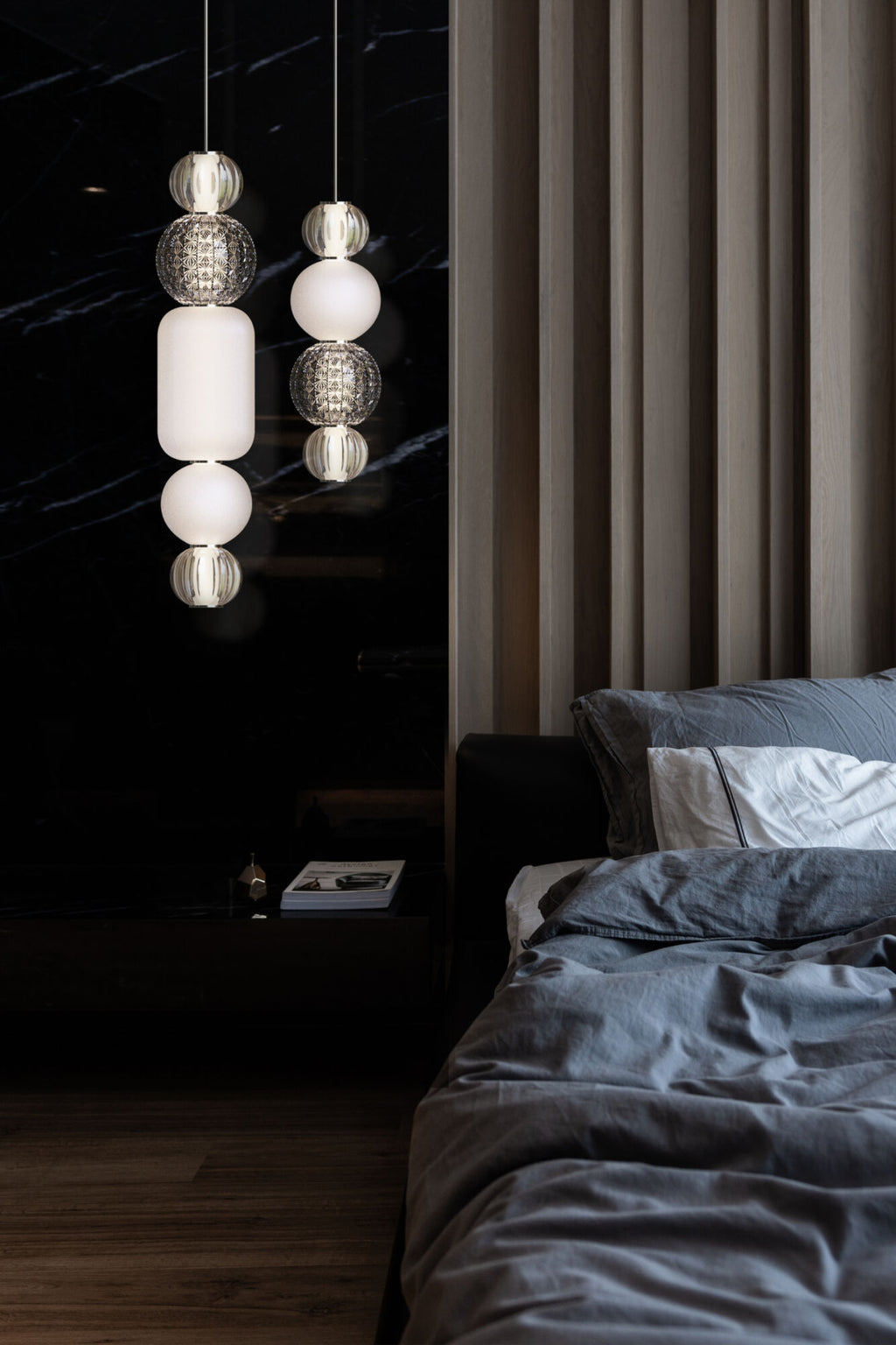 Moderna LED visilica MAYTONI COLLAR, 18W, 450x147mm