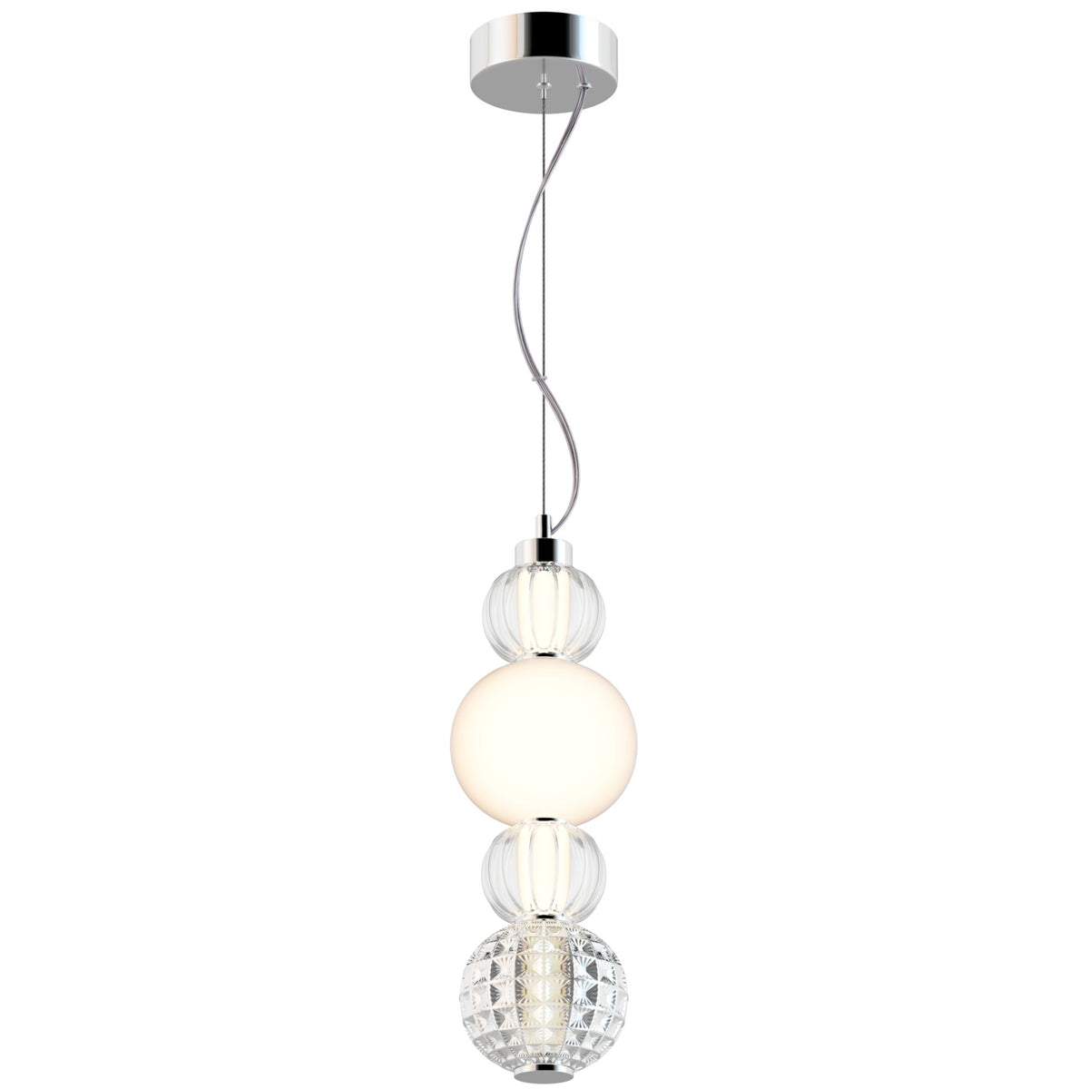 Moderna LED visilica MAYTONI COLLAR, 18W, 450x147mm