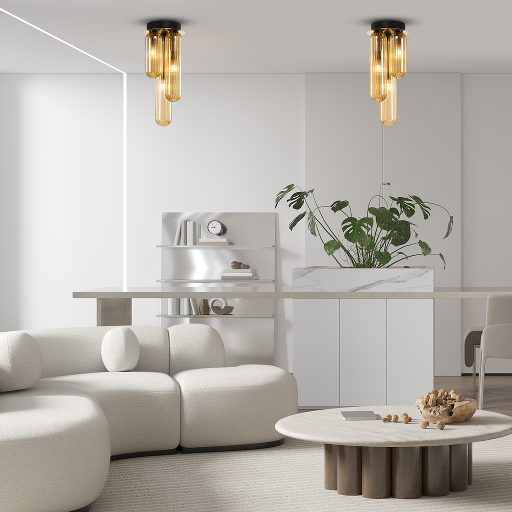 PAX GOLD stropna lampa 3xG9