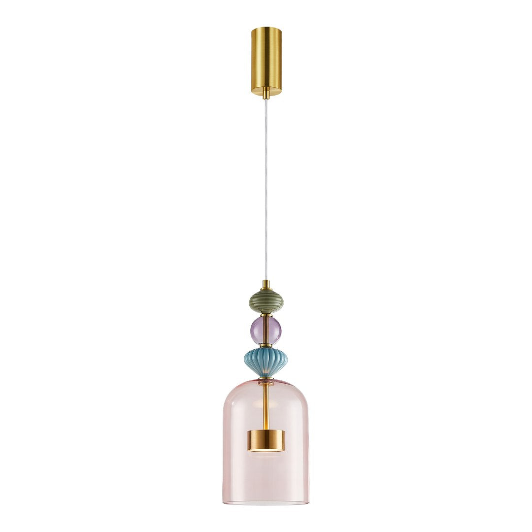 ARTE 12W LED viseća svjetiljka, promjer 16 cm, mesing