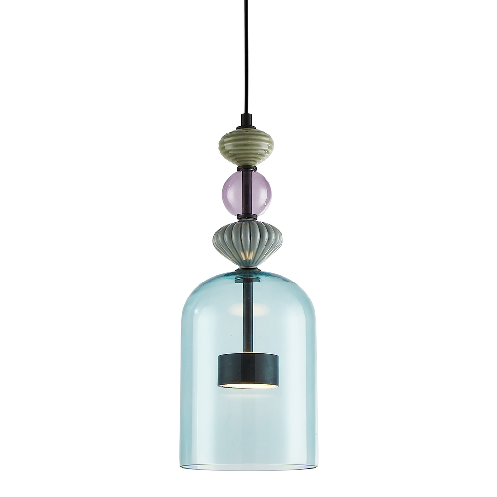 Arte 12W LED viseća svjetiljka, promjer 16 cm, crna