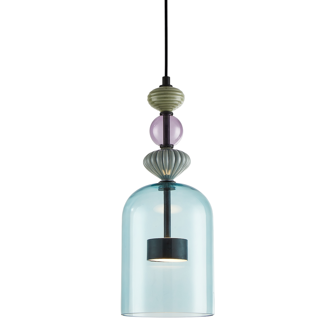 Arte 12W LED viseća svjetiljka, promjer 16 cm, crna