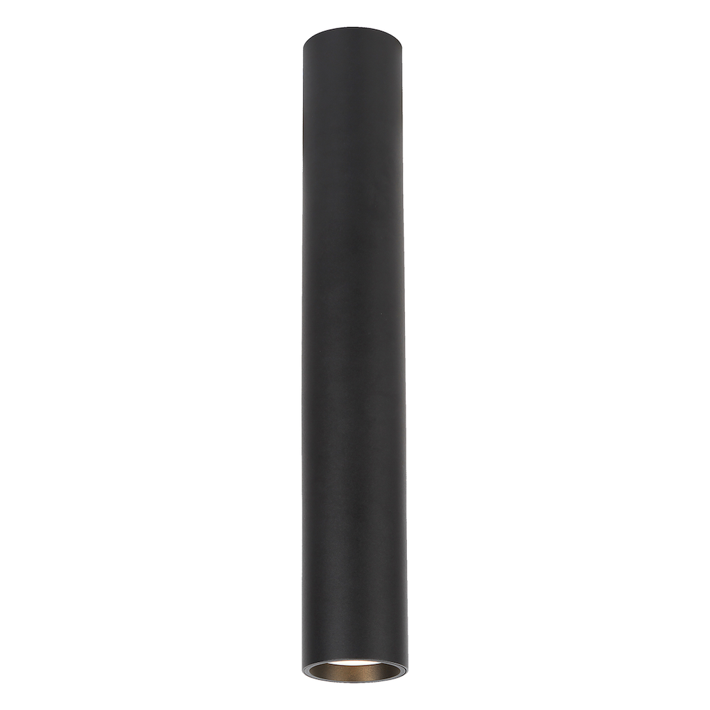 Stropna svjetiljka GENESIS, 1xGU10, Ø63xh400 mm, CRNA