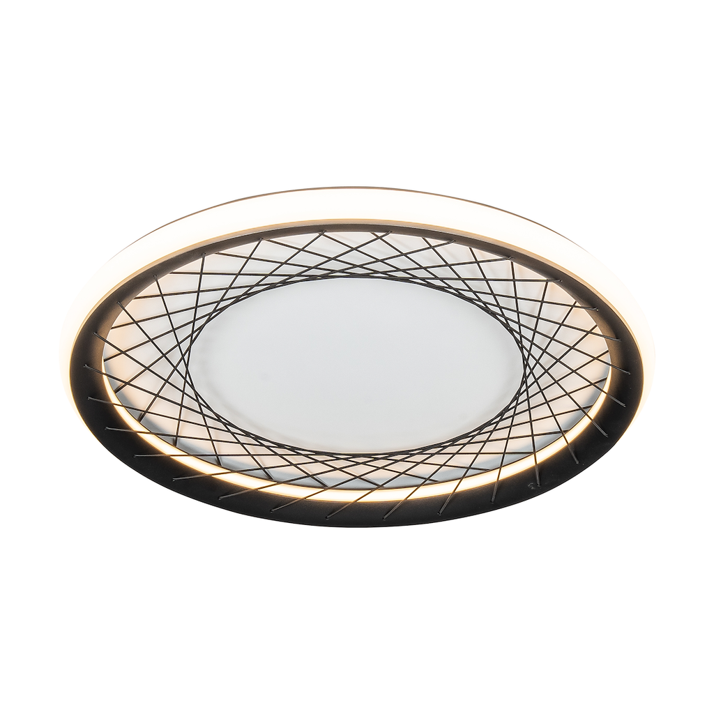NEST 38W LED stropna lampa, promjer 51 cm