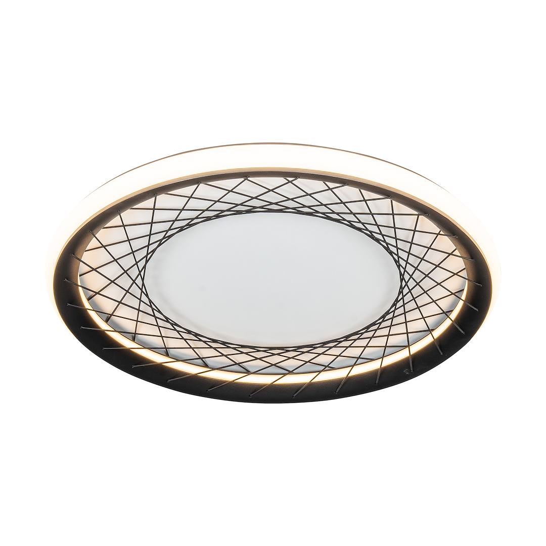 NEST 38W LED stropna lampa, promjer 51 cm