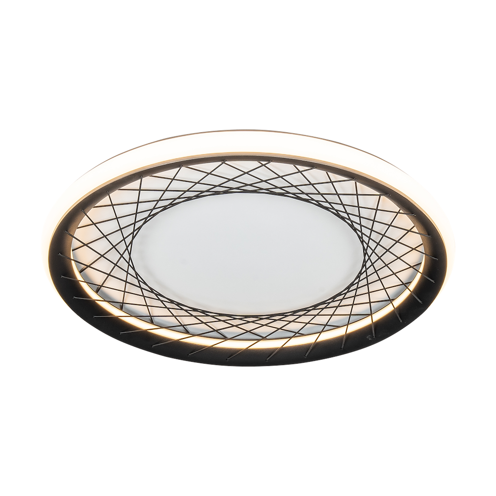 NEST 38W LED stropna lampa, promjer 51 cm