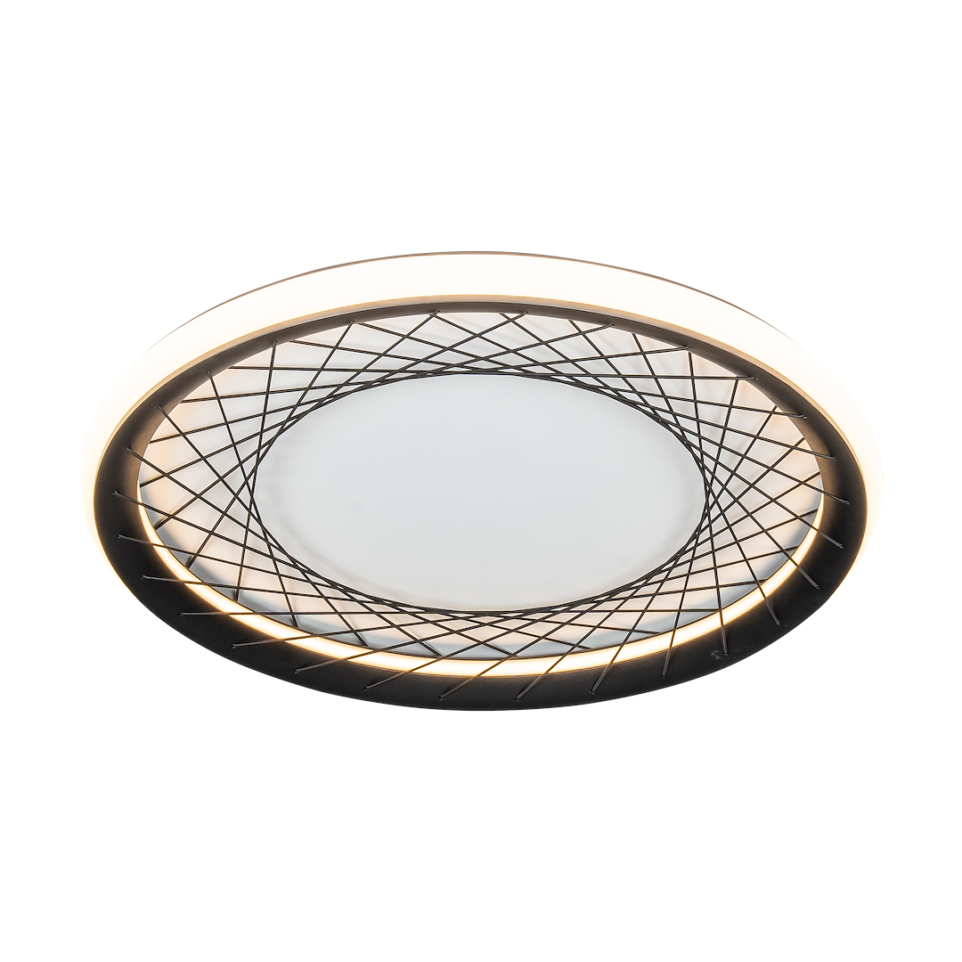 NEST 38W LED stropna lampa, promjer 51 cm