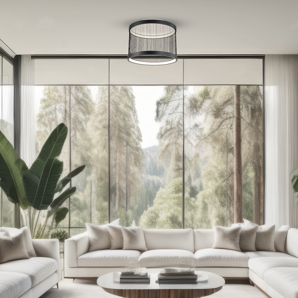 Guarda 43W LED stropna lampa, promjer 51 cm