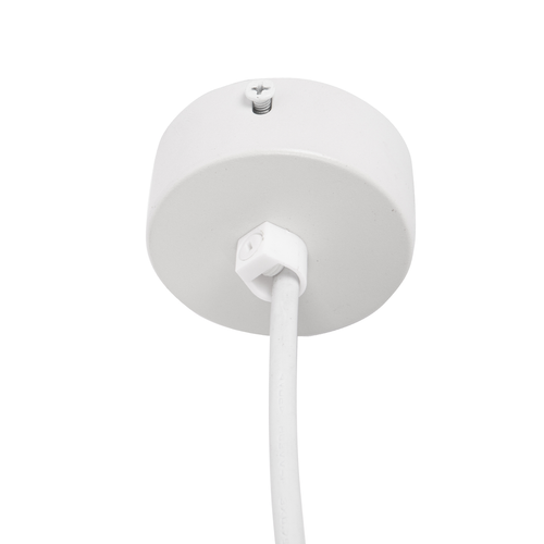 Kabel sa rozetom za napajanje ovjesne tračne rasvjete, Bijelo