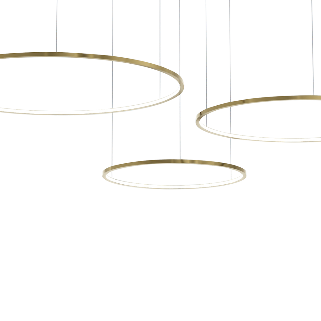 Saturno Gold 100W LED viseća lampa