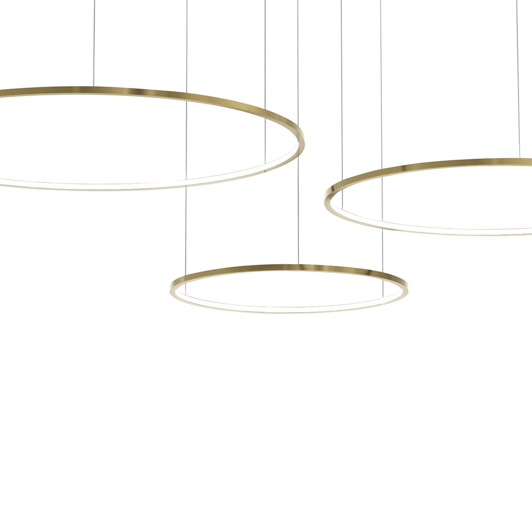 Saturno Gold 100W LED viseća lampa