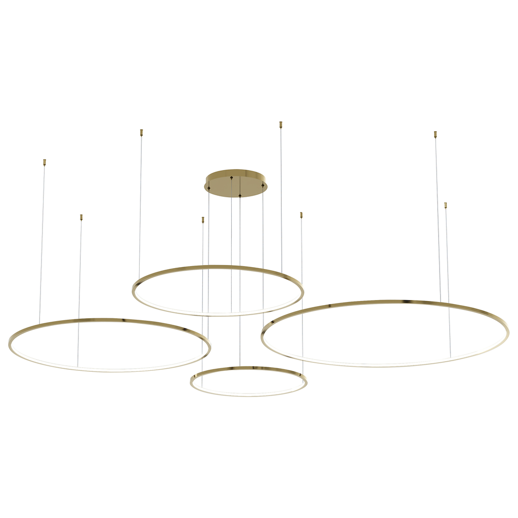 Saturno Gold 120W LED viseća lampa