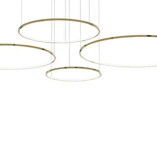Saturno Gold 120W LED viseća lampa