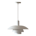 FERRO Bijela viseća lampa 1xE27