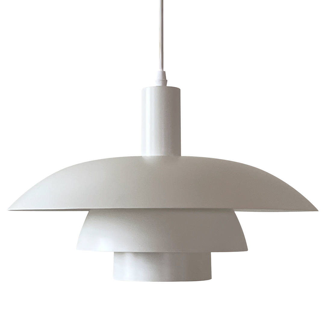 FERRO Bijela viseća lampa 1xE27