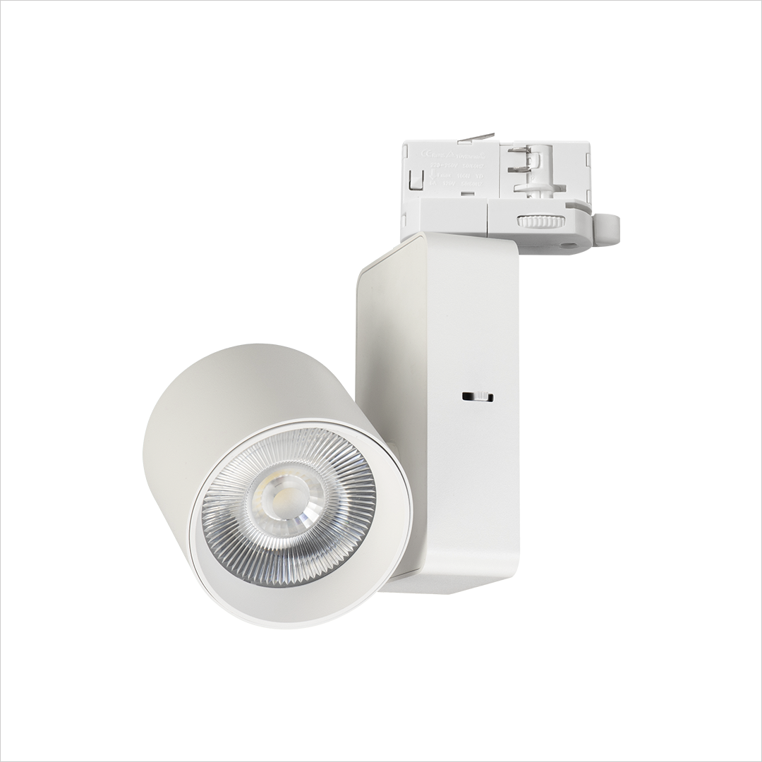 REFLEKTOR ZA TRAČNU RASVJETU Ojo, 3P, LED, 25W, CCT, 85x90, IP20, BIJELI
