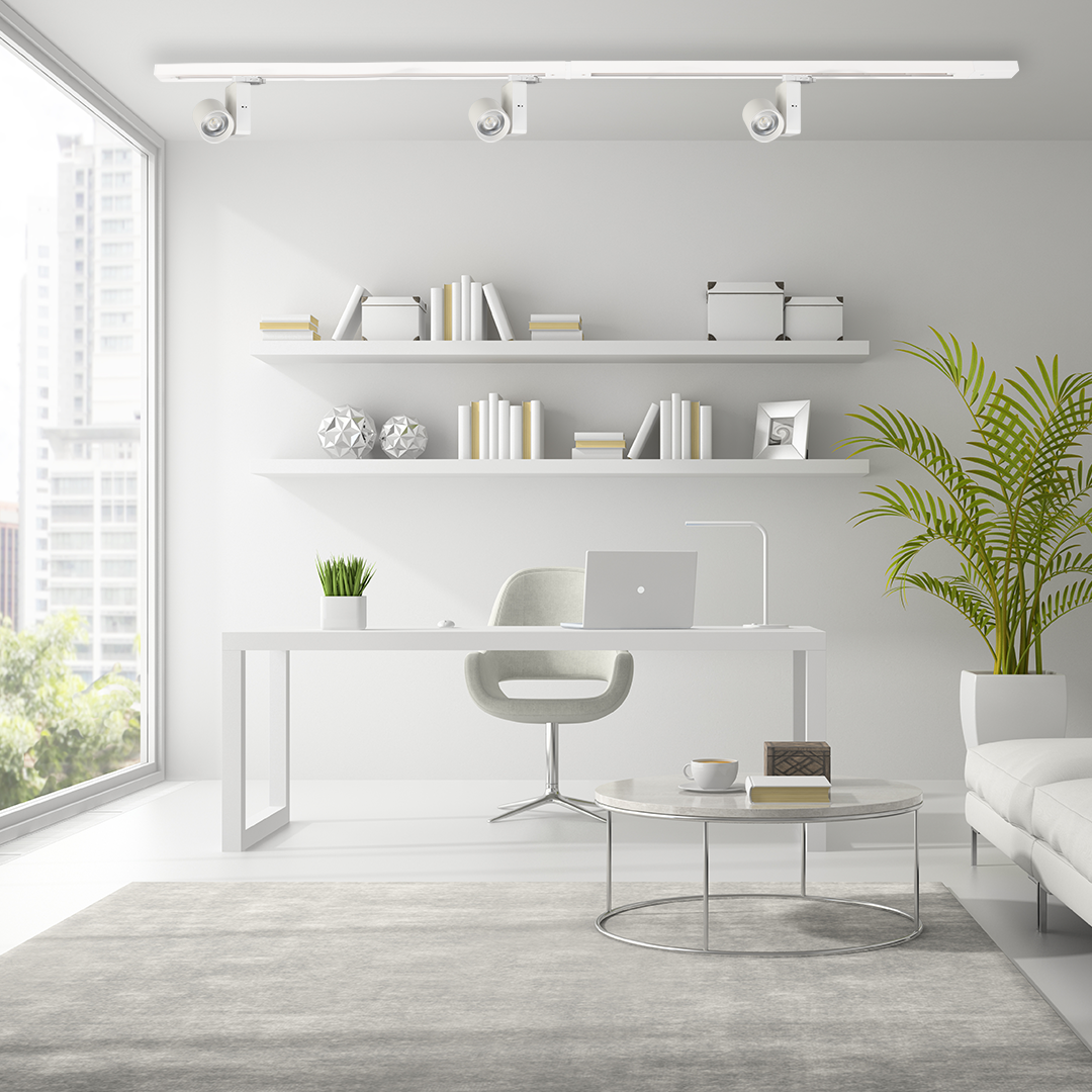 REFLEKTOR ZA TRAČNU RASVJETU Ojo, 3P, LED, 25W, CCT, 85x90, IP20, BIJELI