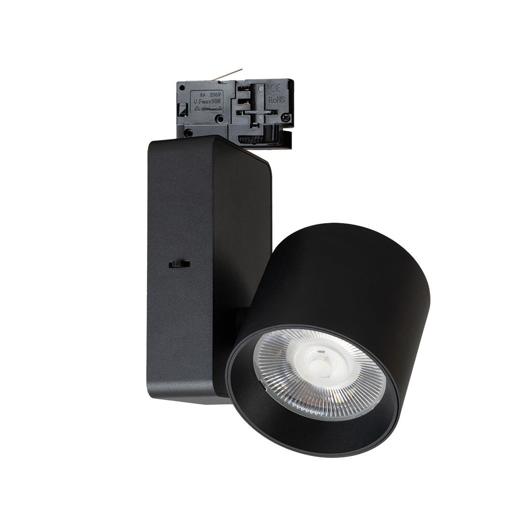 REFLEKTOR ZA TRAČNU RASVJETU Ojo, 3P, LED, 35W, CCT, 90x105, IP20, CRNI