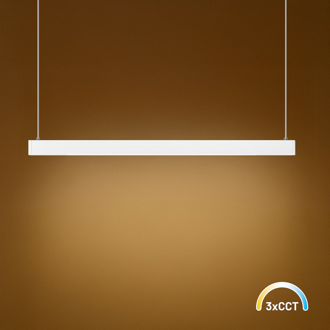 Linea bijela 36W LED viseća svjetiljka 3000K-4000K-5700K