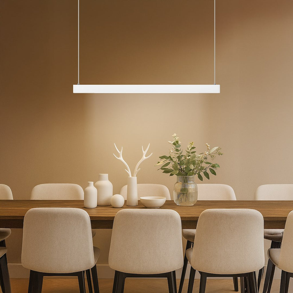 Linea bijela 36W LED viseća svjetiljka 3000K-4000K-5700K