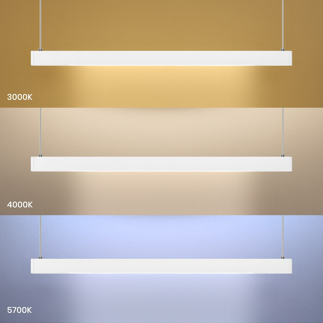 Linea bijela 36W LED viseća svjetiljka 3000K-4000K-5700K