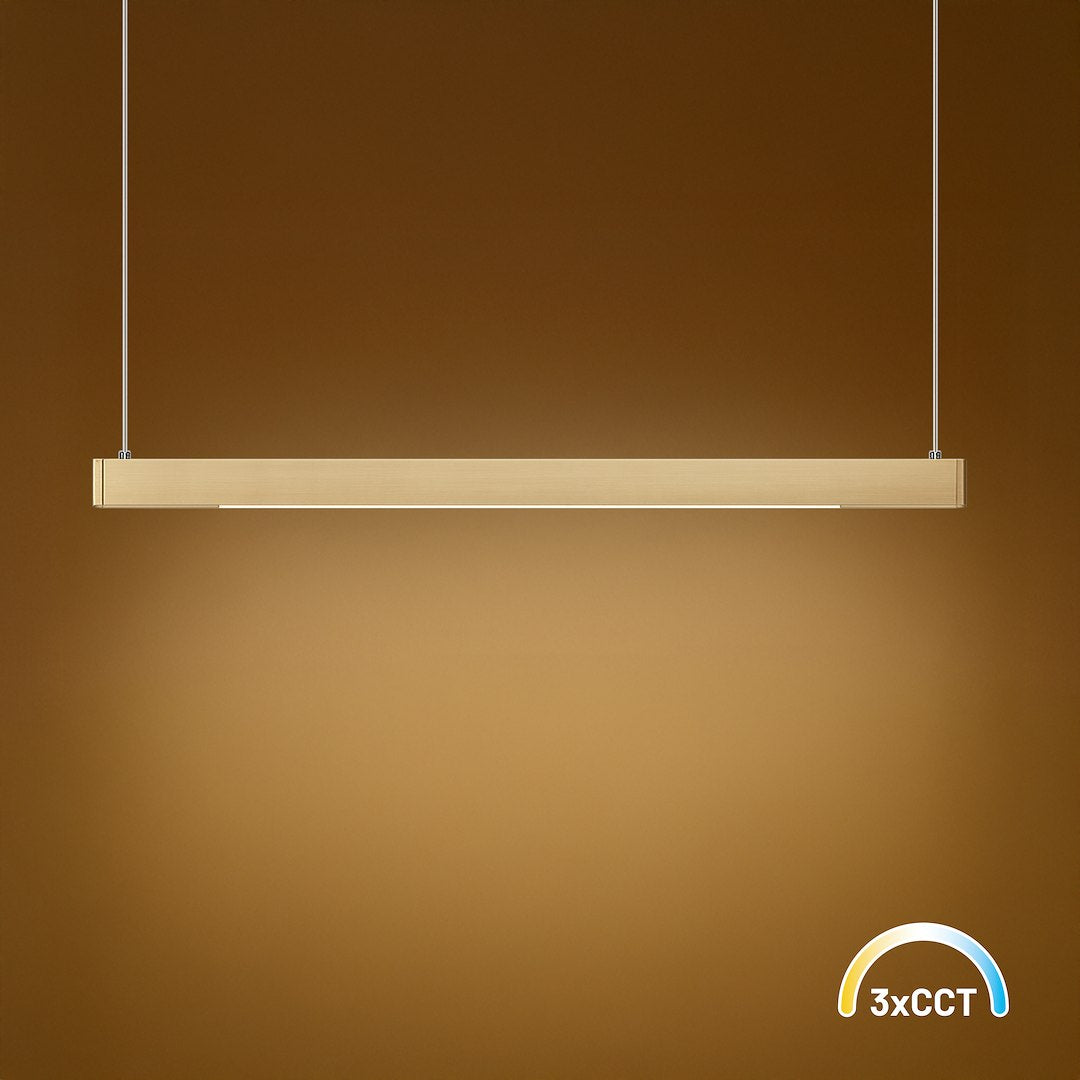 LINEA Zlatna 36W LED viseća lampa 3000K-4000K-5700K