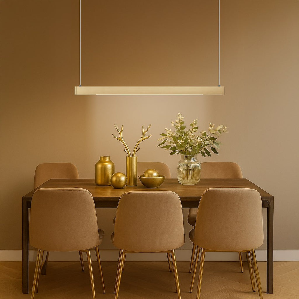 LINEA Zlatna 36W LED viseća lampa 3000K-4000K-5700K
