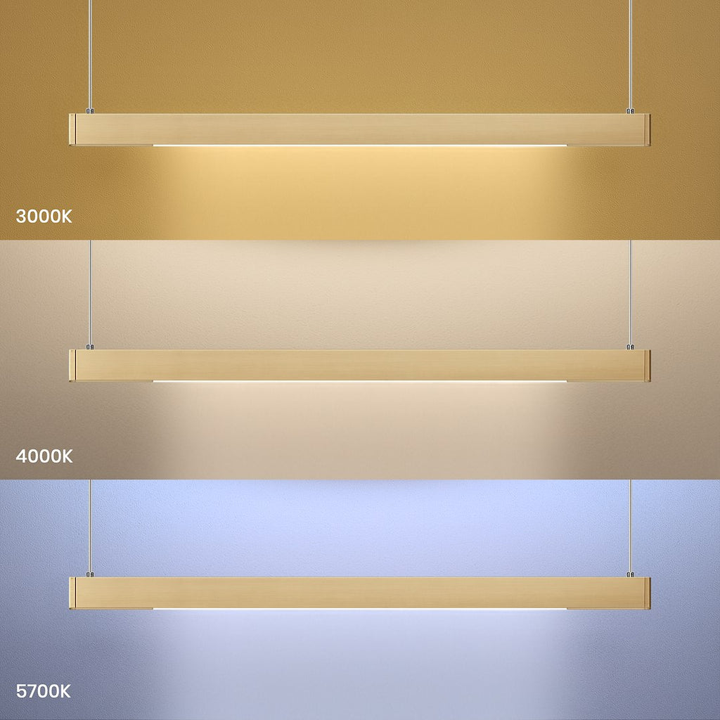 LINEA Zlatna 36W LED viseća lampa 3000K-4000K-5700K