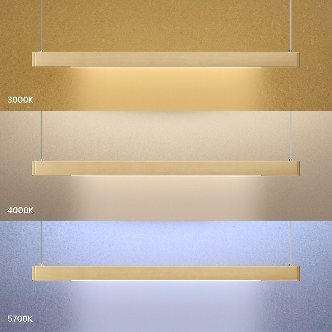 LINEA Zlatna 36W LED viseća lampa 3000K-4000K-5700K