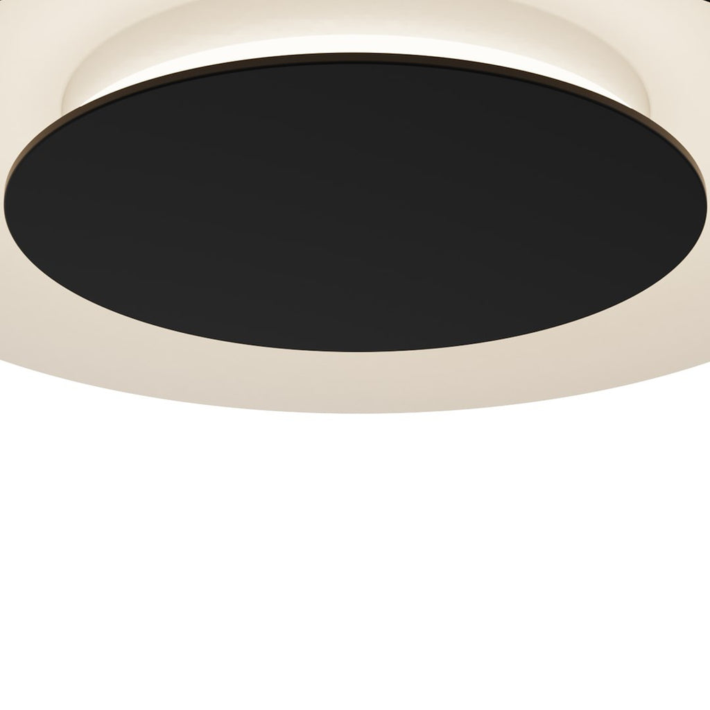 Piattino stropna svjetiljka crna 30W LED 3000K-4000k-6000K