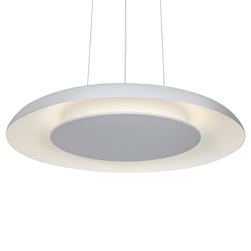 Piattino bijela 30W LED viseća svjetiljka 3000K-4000K-6000K