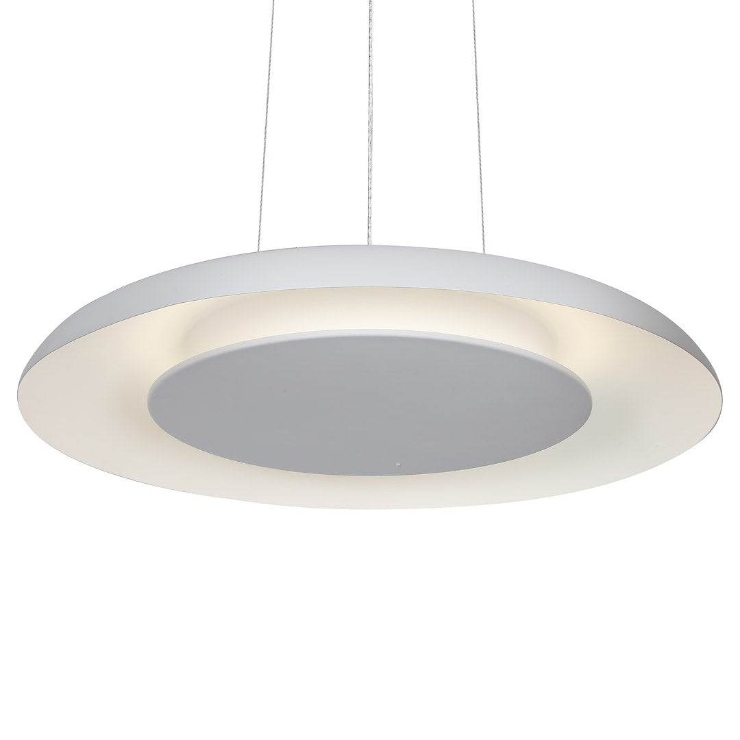 Piattino bijela 30W LED viseća svjetiljka 3000K-4000K-6000K