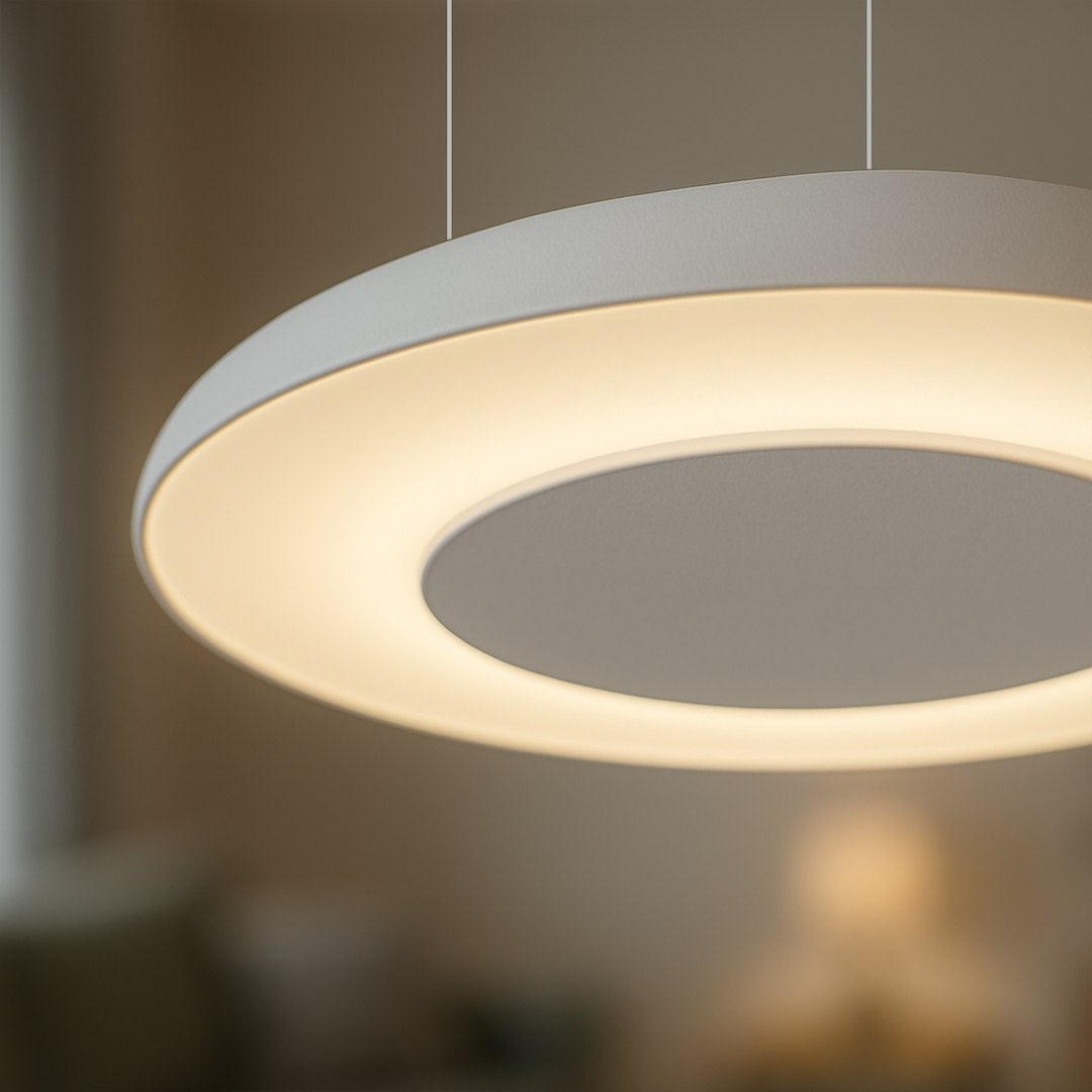 Piattino bijela 30W LED viseća svjetiljka 3000K-4000K-6000K